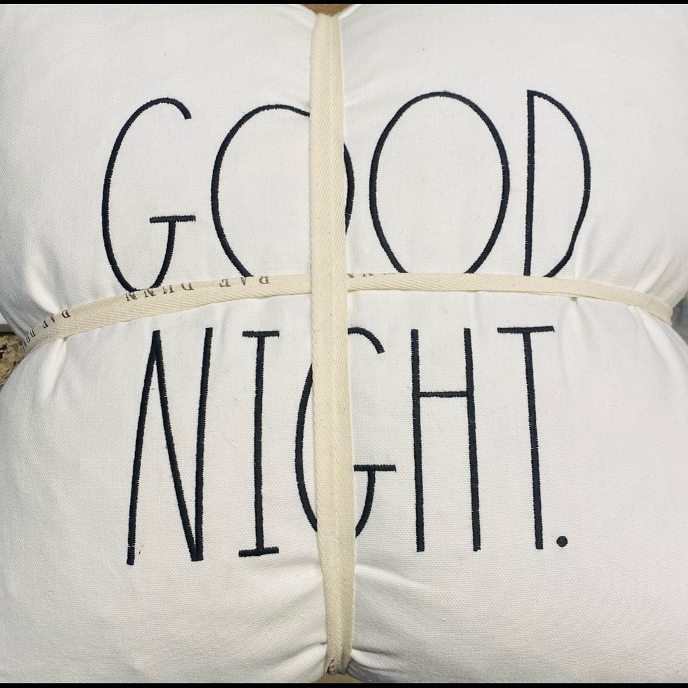 Rae Dunn Good Morning & Good Night Pillows 💤